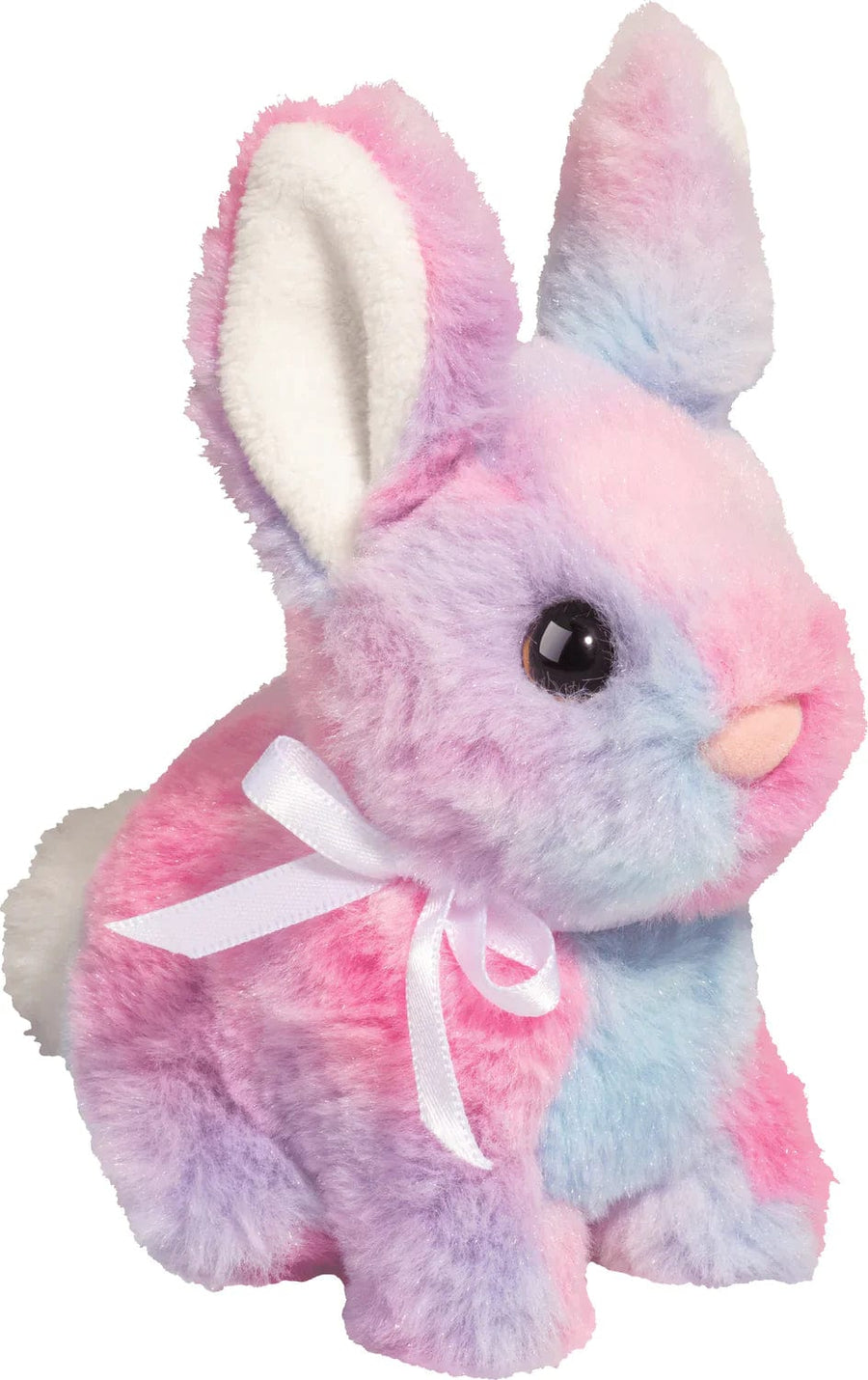 Douglas Stuffed Animal Blue/Pink Tie Dye Bunny