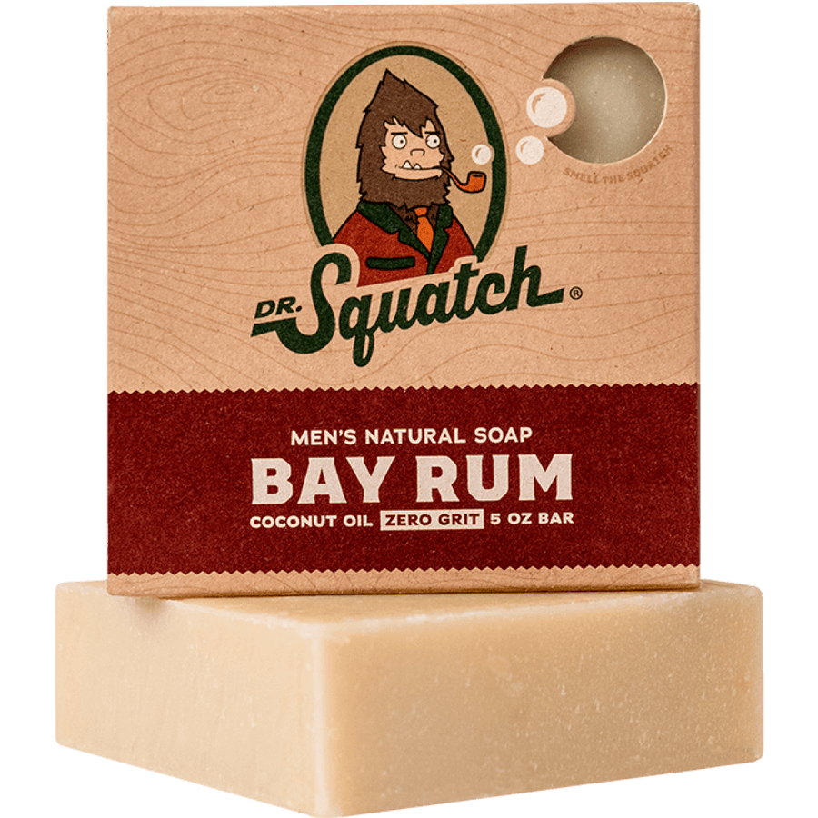 Dr. Squatch Hand Soap Bay Rum - Dr. Squatch Soap Bar