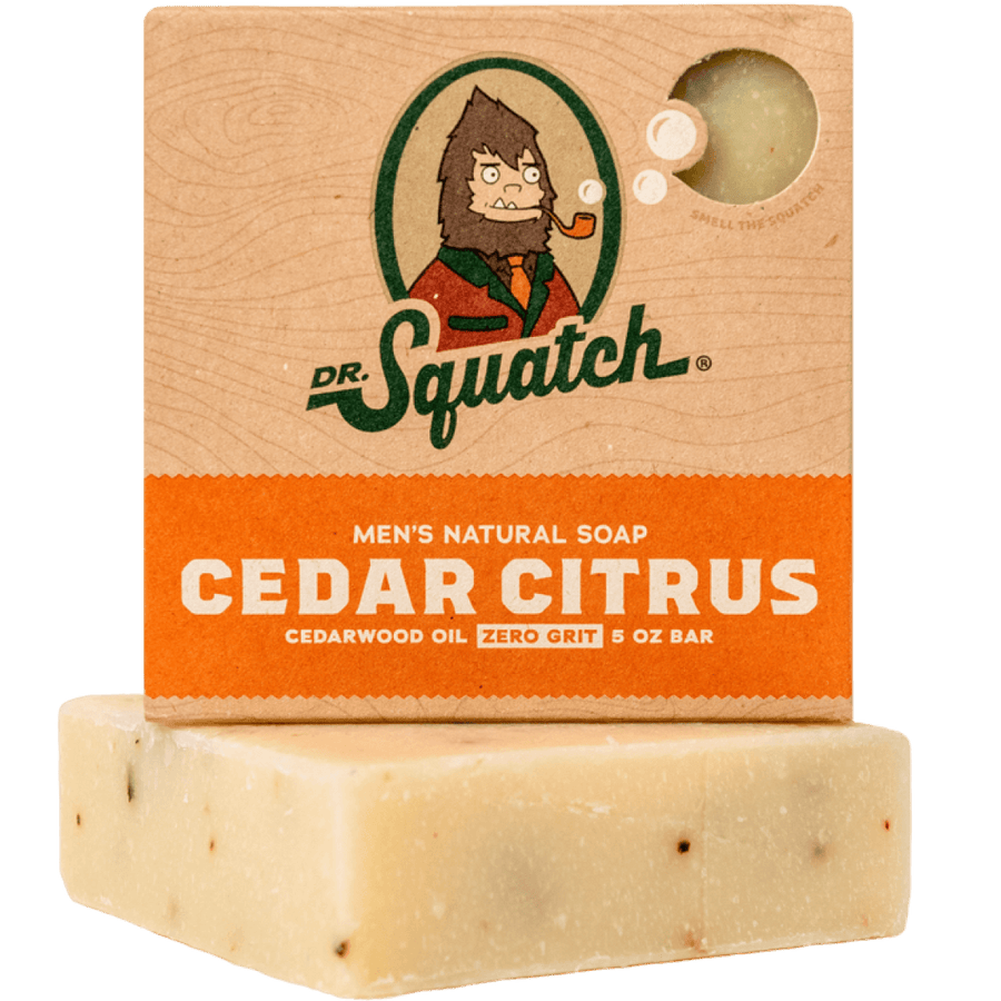 Dr. Squatch Hand Soap Cedar Citrus - Dr. Squatch Soap Bar