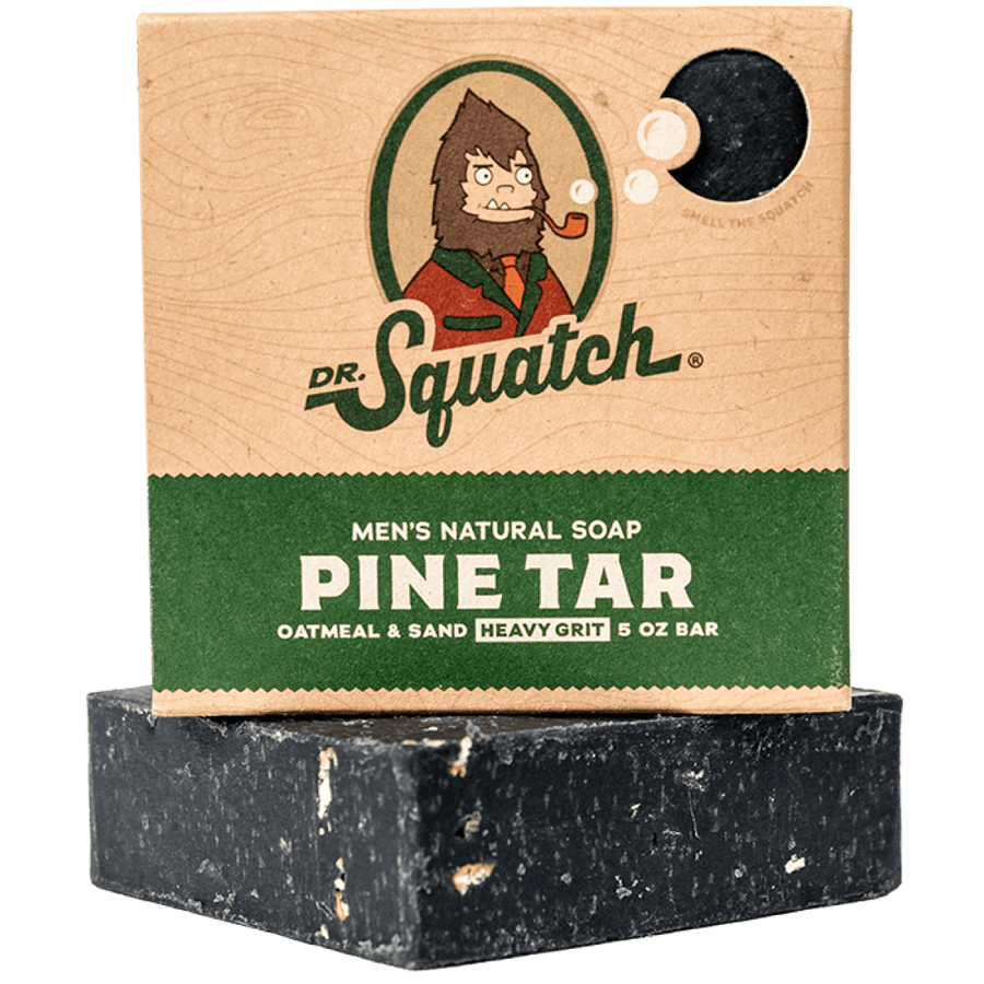 Dr. Squatch Hand Soap Pine Tar - Dr. Squatch Soap Bar