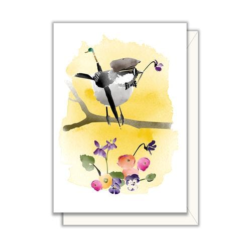 Driscoll Designs Card Dapper Chickadee Enclosure Card