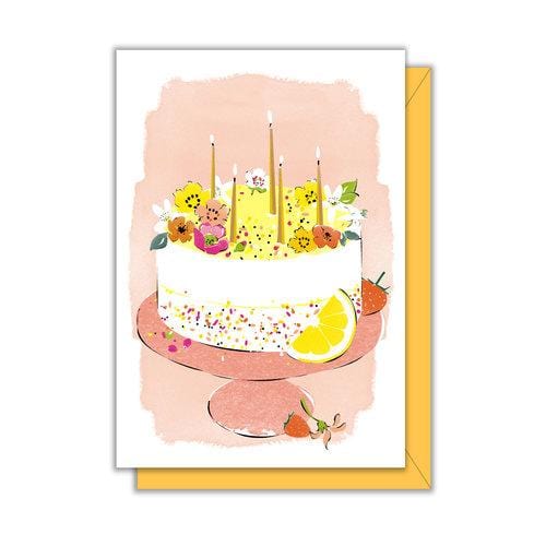 Driscoll Designs Card Lemon Cake Enclosure Card
