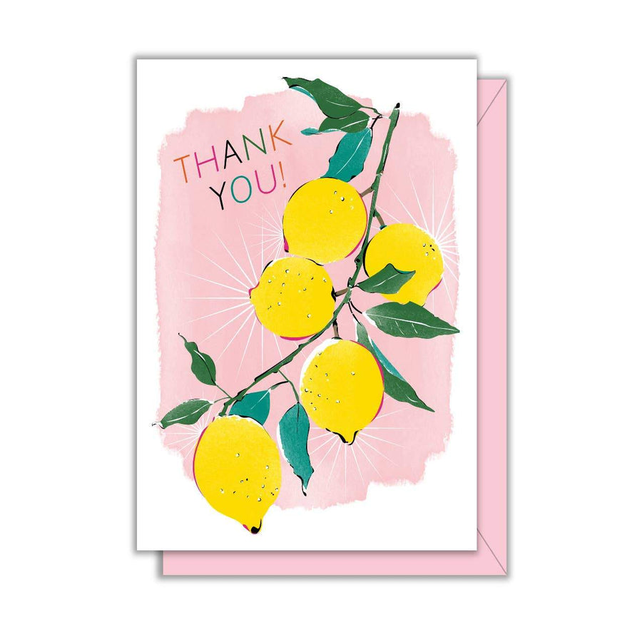 Driscoll Designs Enclosure Card Thank You Lemons Enclosure Card