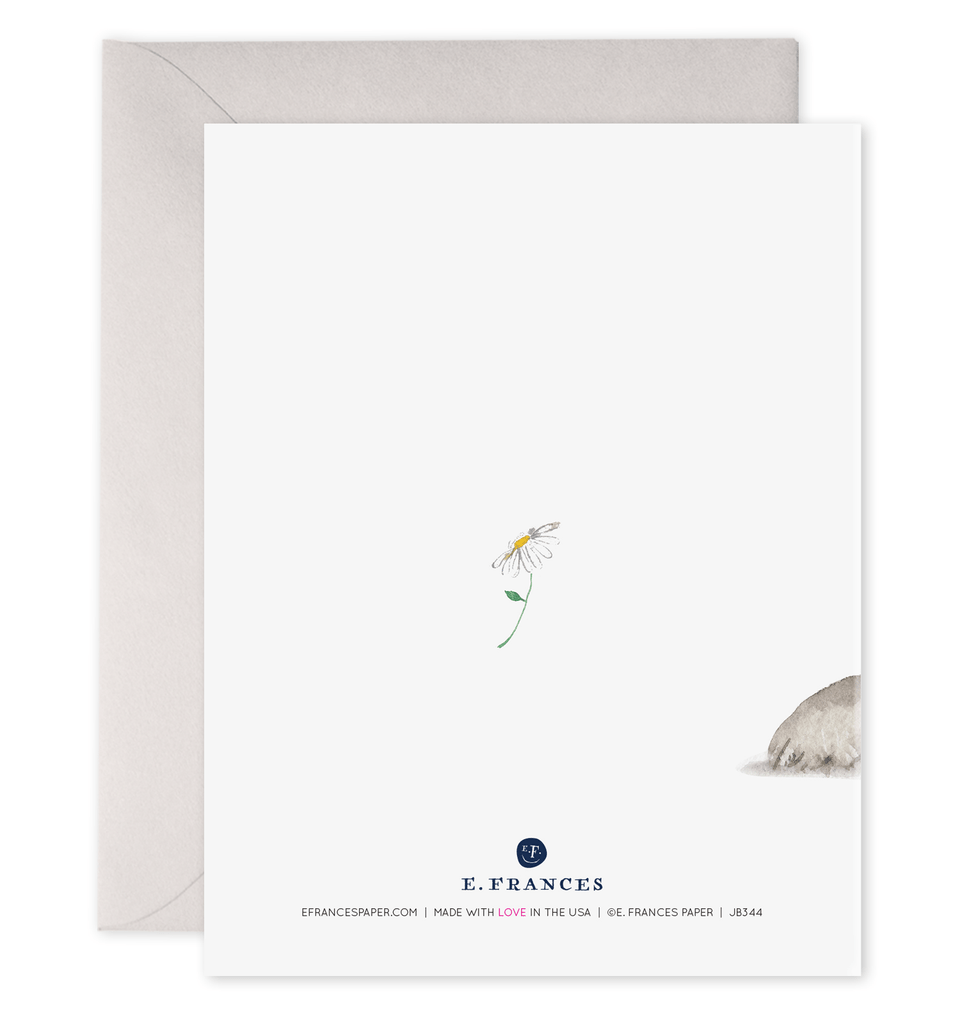 E. Frances Paper Card Anteater Sorry Card