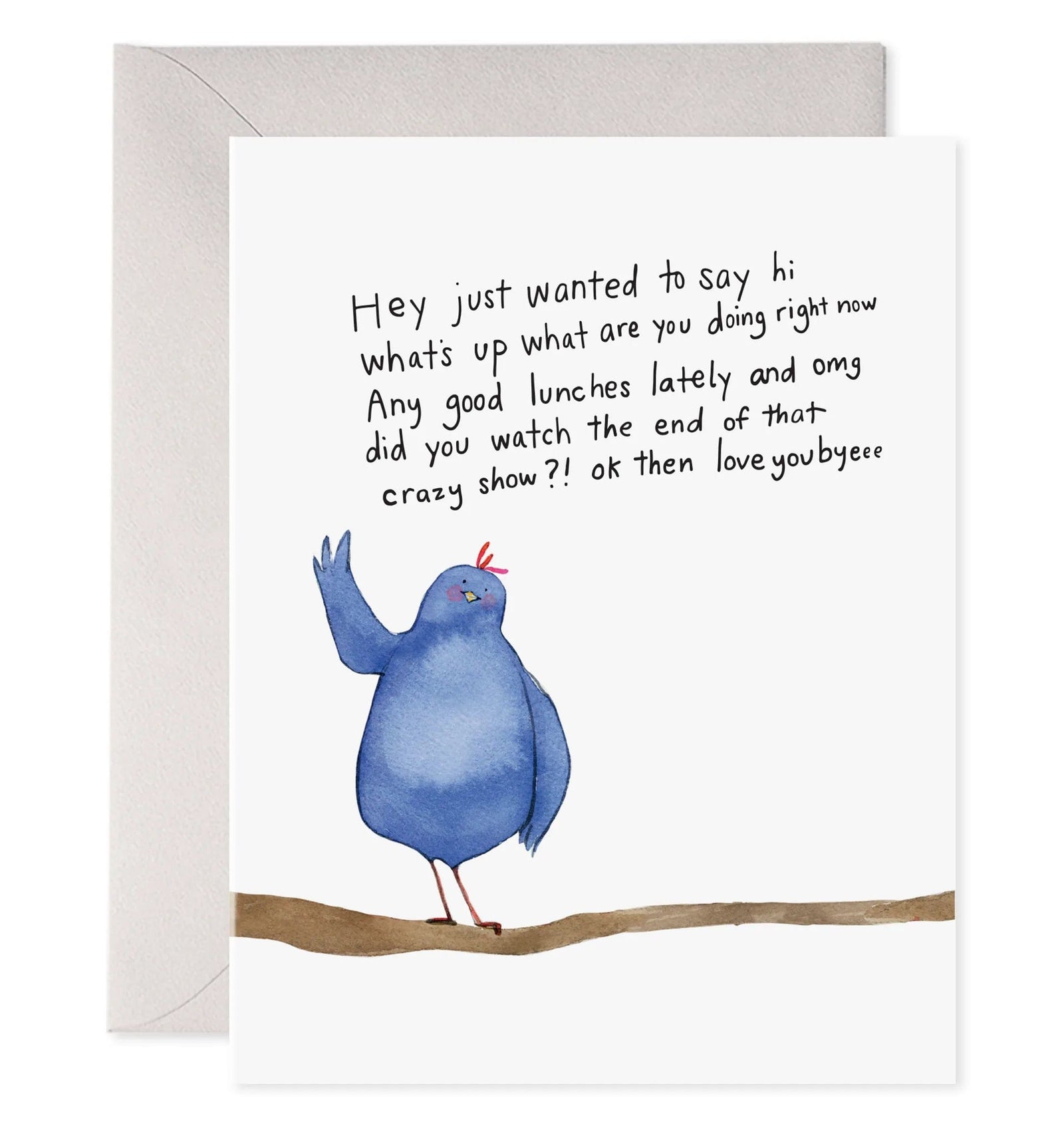 E. Frances Paper Card Any Good Lunches Card