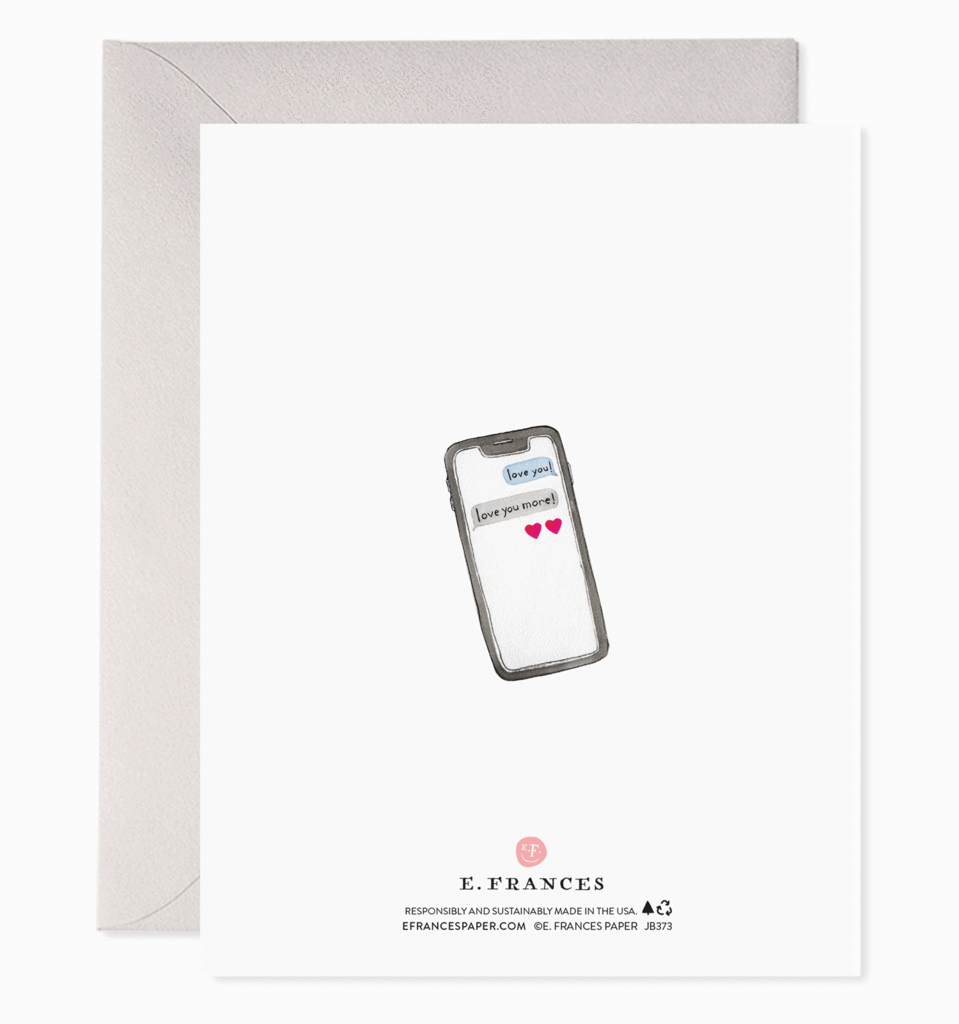 E. Frances Paper Card BFF Valentine's Day Card