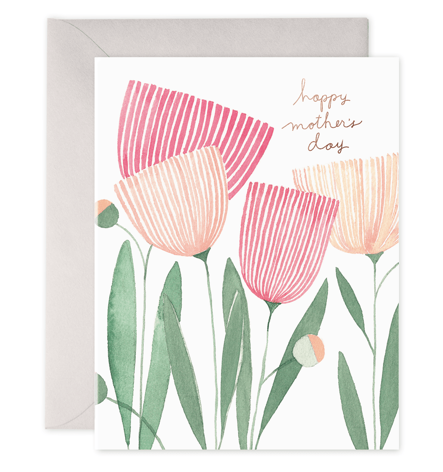 E. Frances Paper Card Blooms for Mom Card