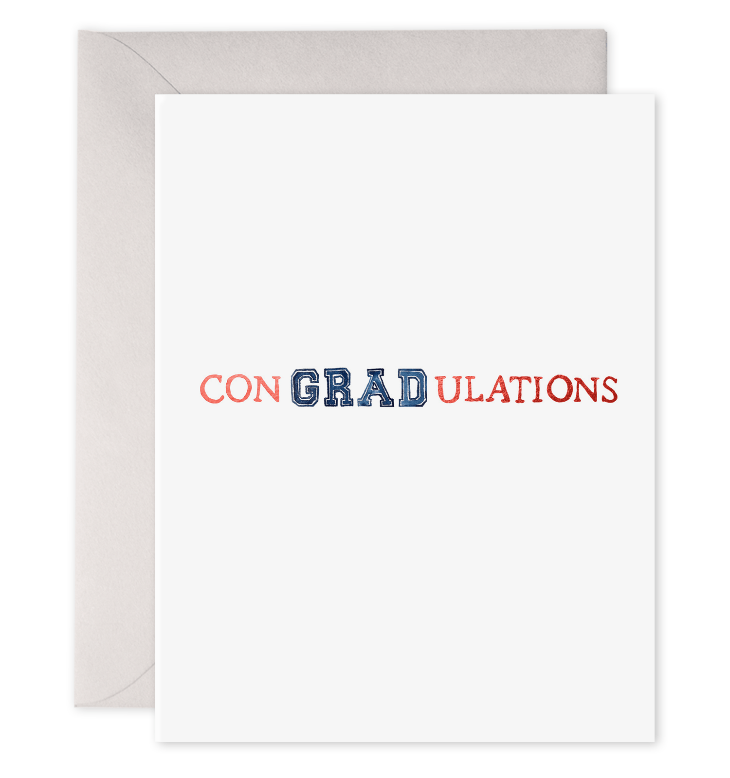 E. Frances Paper Card ConGRADulations Card