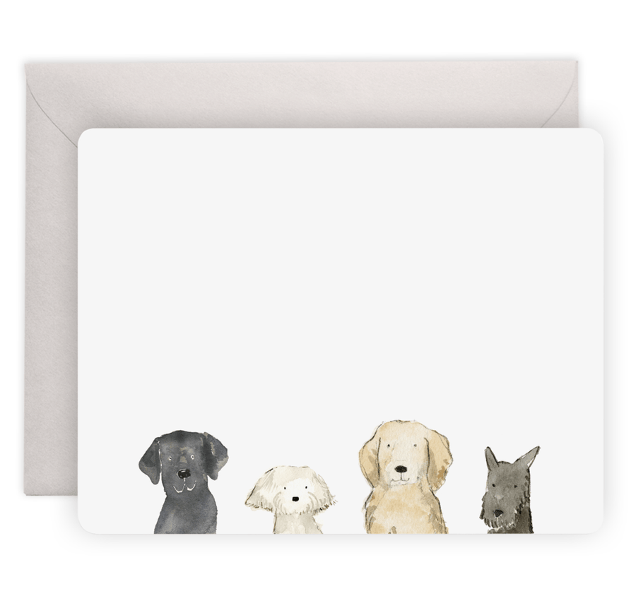 E. Frances Paper Card Dog Day's Flat Notes