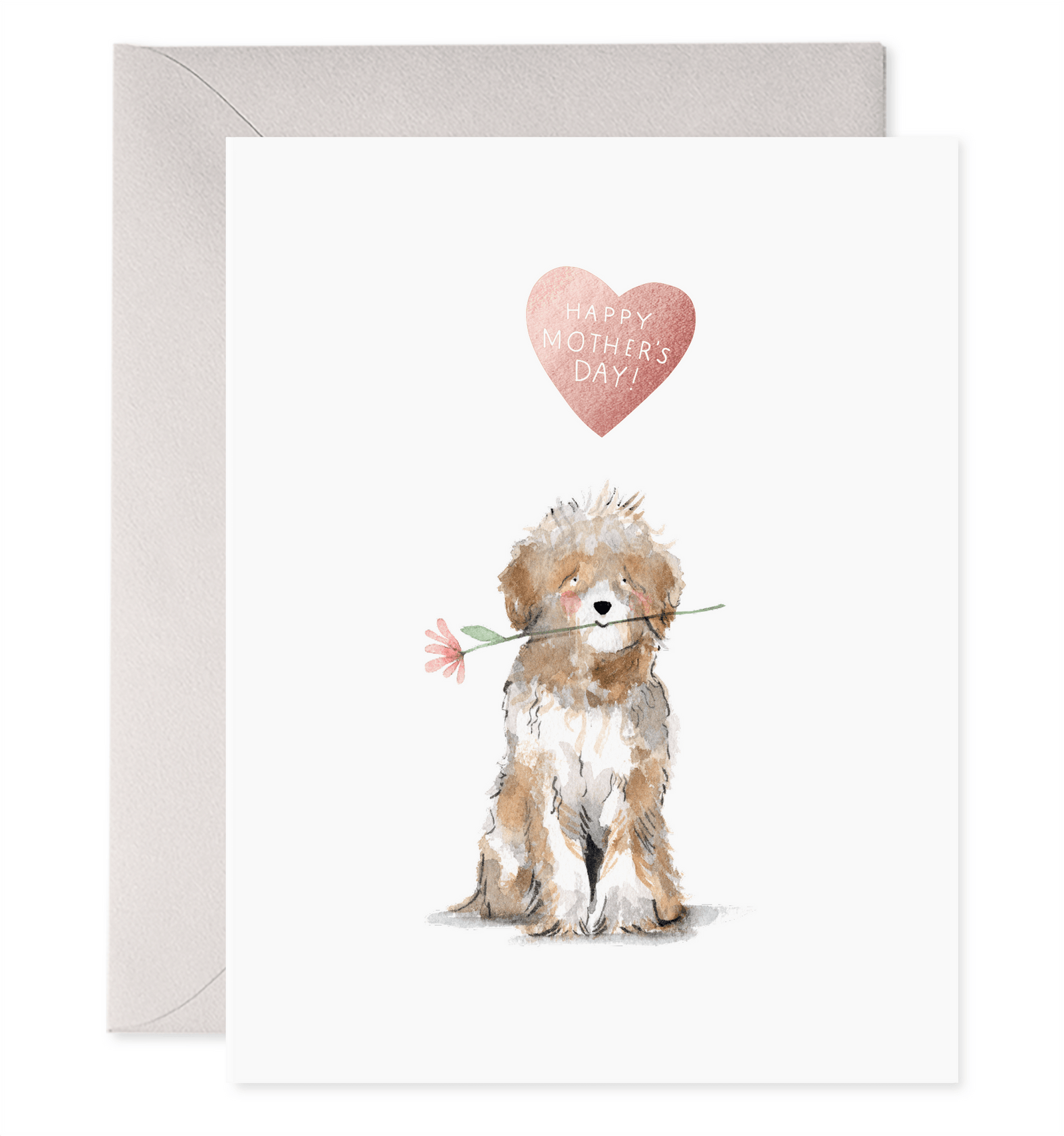 E. Frances Paper Card Dog Mom Card