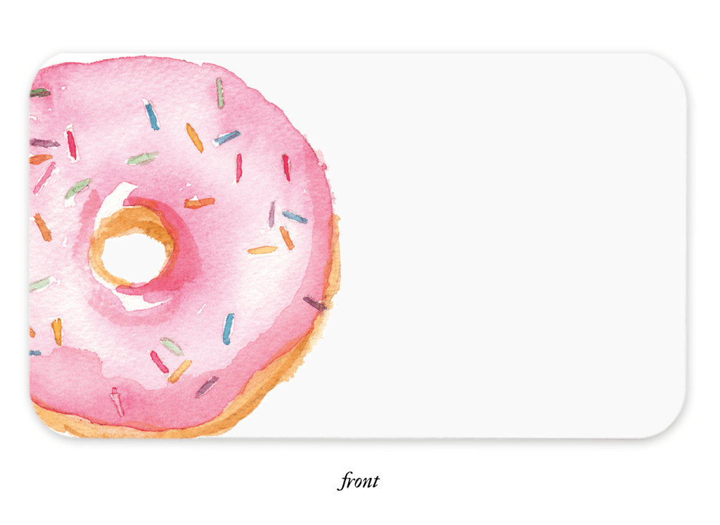 E. Frances Paper Card Donut Day Little Notes