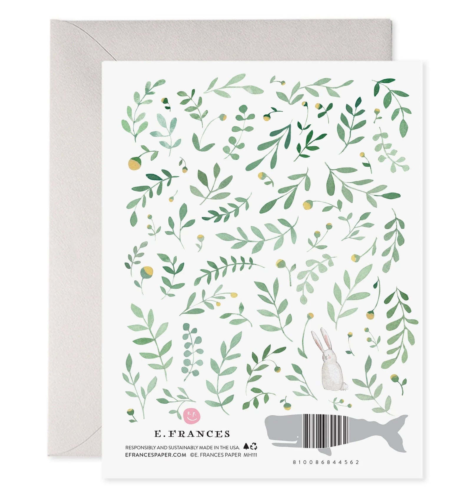 E. Frances Paper Card Easter Egg Card