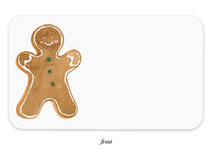 E. Frances Paper Card Gingerbread Little Notes