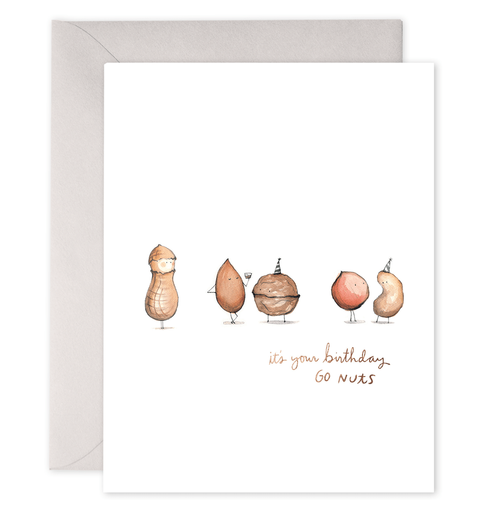 E. Frances Paper Card Go Nuts Birthday Card