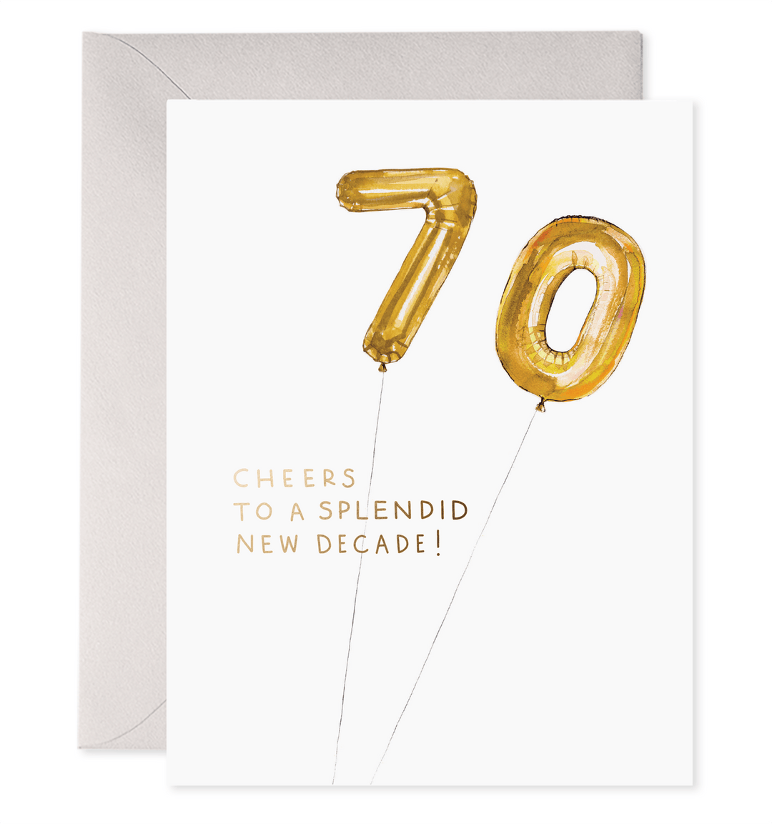 E. Frances Paper Card Helium 70 Birthday Card