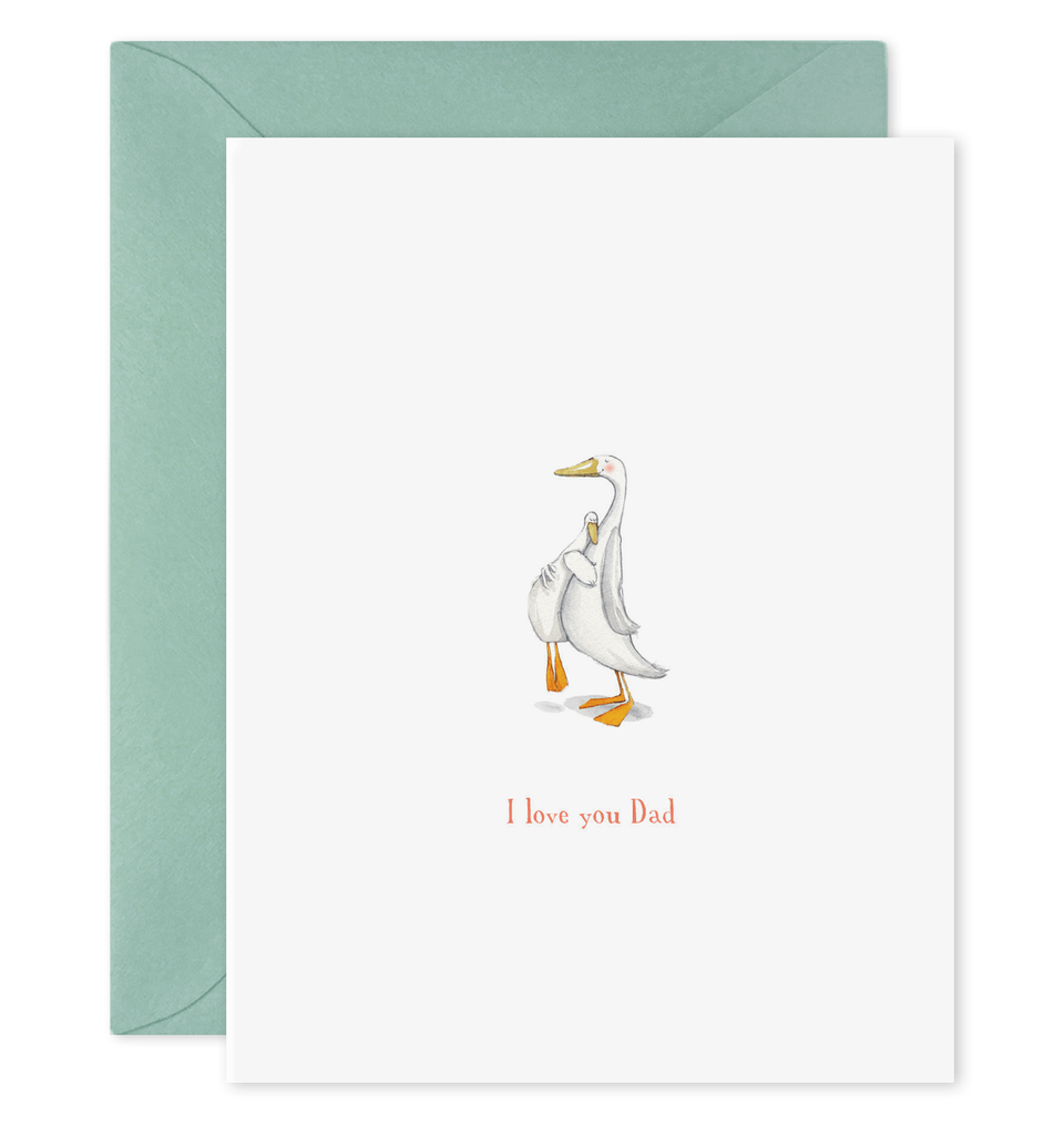 E. Frances Paper Card I Love You Dad Card