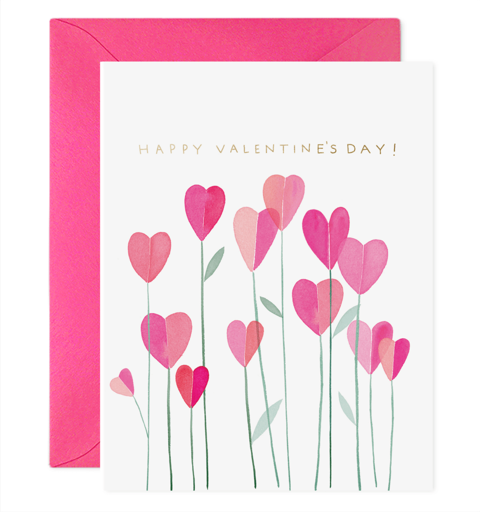 E. Frances Paper Card Love Grows Valentine's Day Card
