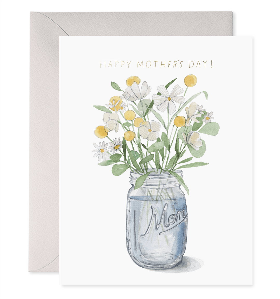 E. Frances Paper Card Mason Jar Mom Card