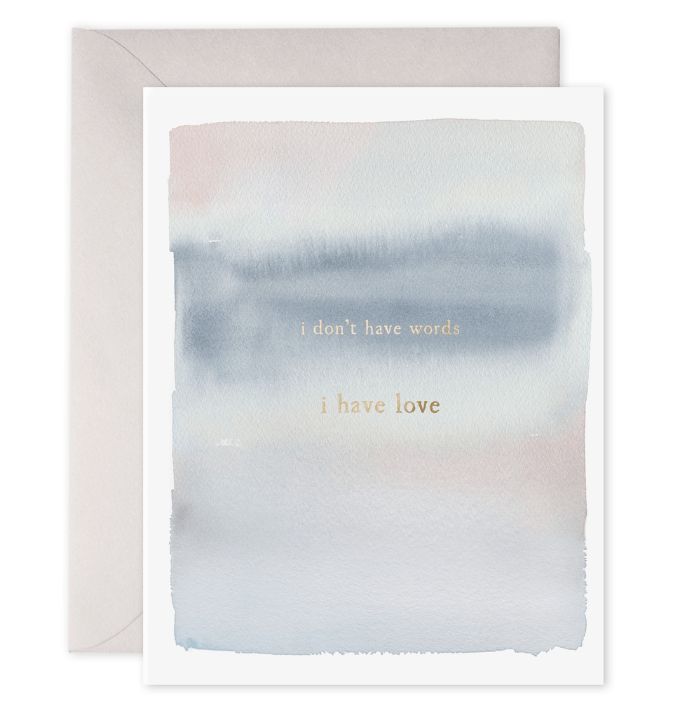 E. Frances Paper Card No Words Card