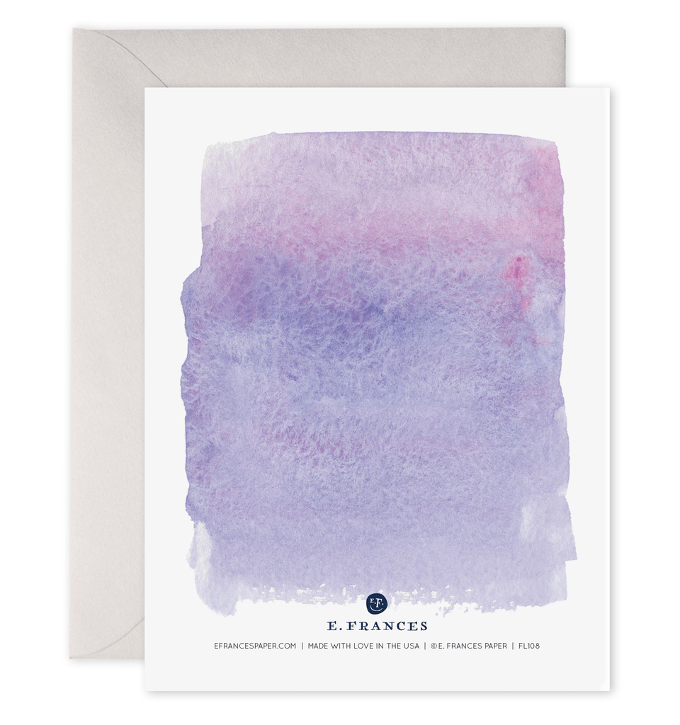 E. Frances Paper Card Peace, Comfort, Strength Card