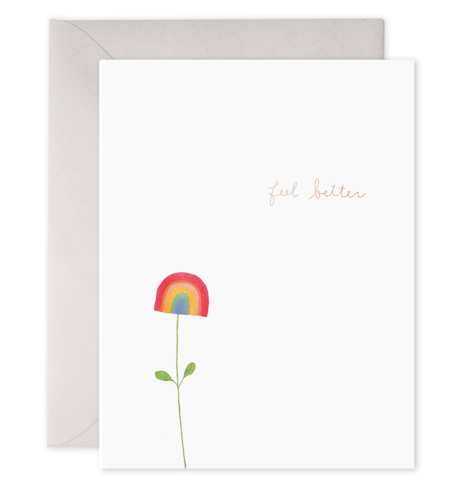 E. Frances Paper Card Rainbow Flower