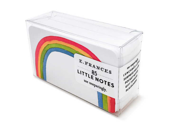 E. Frances Paper Card Rainbow Little Notes