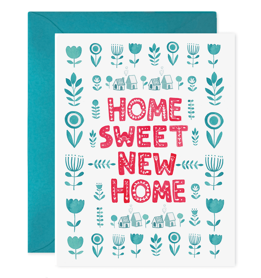 E. Frances Paper Card Sweet New Home Card