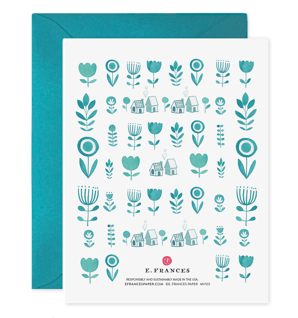 E. Frances Paper Card Sweet New Home Card