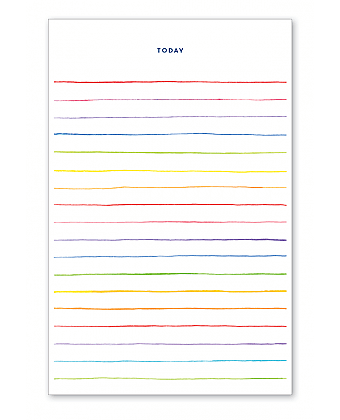 E. Frances Paper Notepad Multi Stripe Notepad