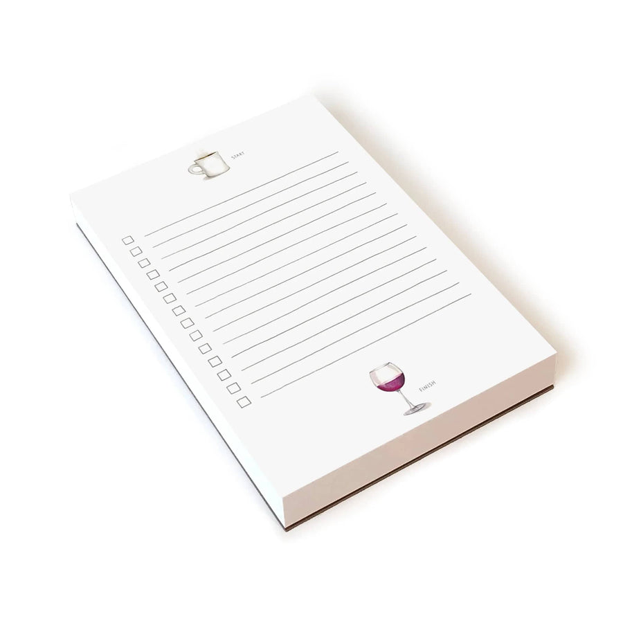 E. Frances Paper Notepad Start and Finish Notepad