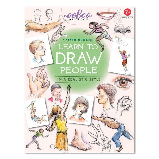 eeBoo Drawing Book Learn to Draw People with Kevin Hawkes