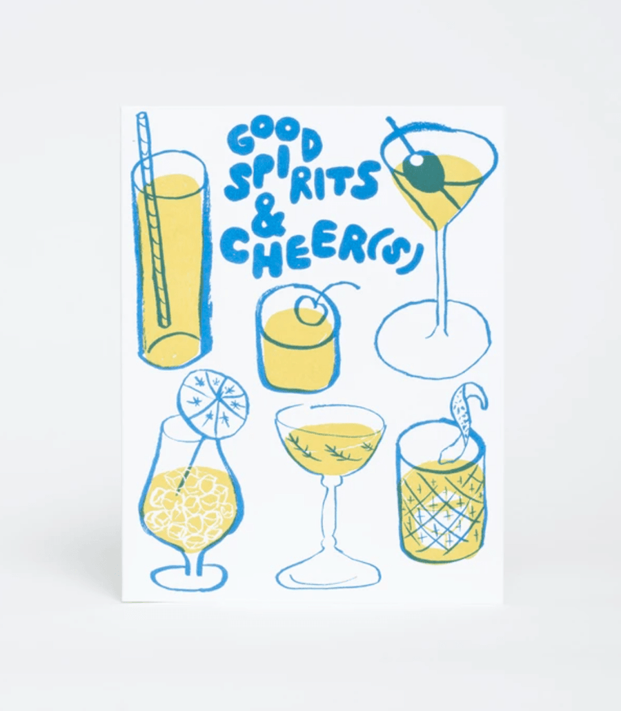 Egg Press Card Spirit & Cheers Card