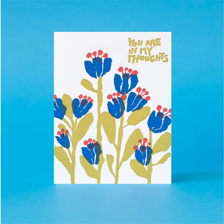 Egg Press Card You Are in My Thoughts