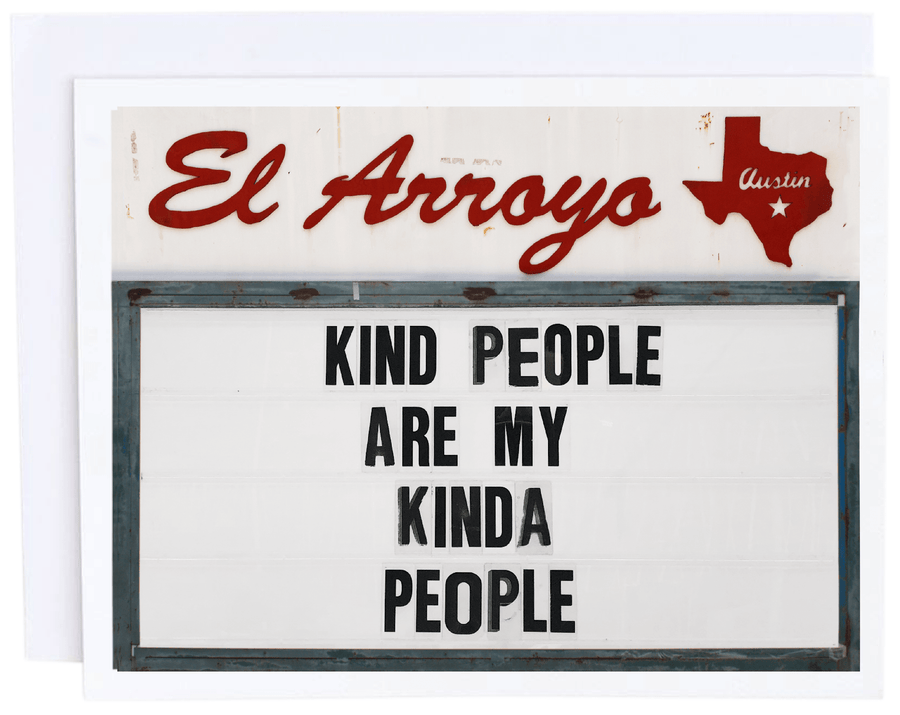 El Arroyo Card Kind People Card