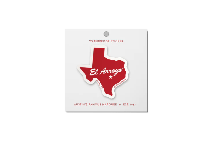 El Arroyo Sticker Texas Sticker