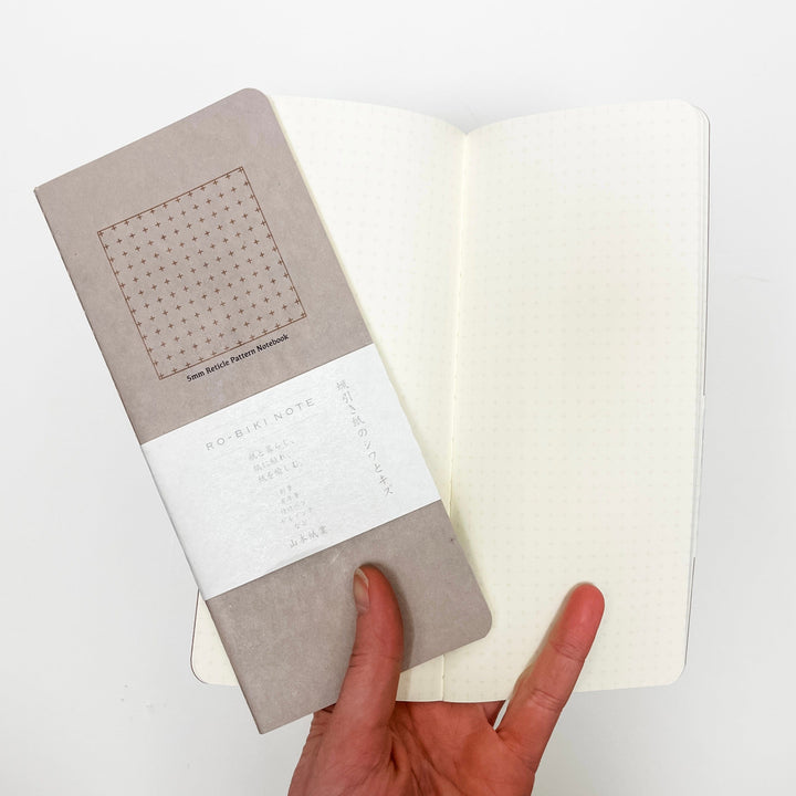 Elite Accessories Notebook Beige - Reticle Yamamoto Paper Ro-Biki Notebook