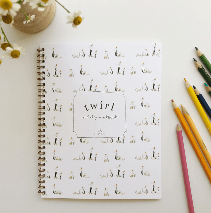 Emily Lex Art Supplies Twirl Activity Workbook