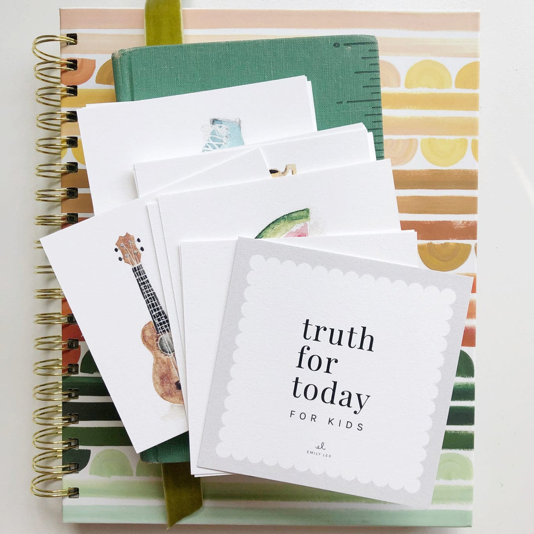 Emily Lex Print Books Truth For Today Cards: Kids