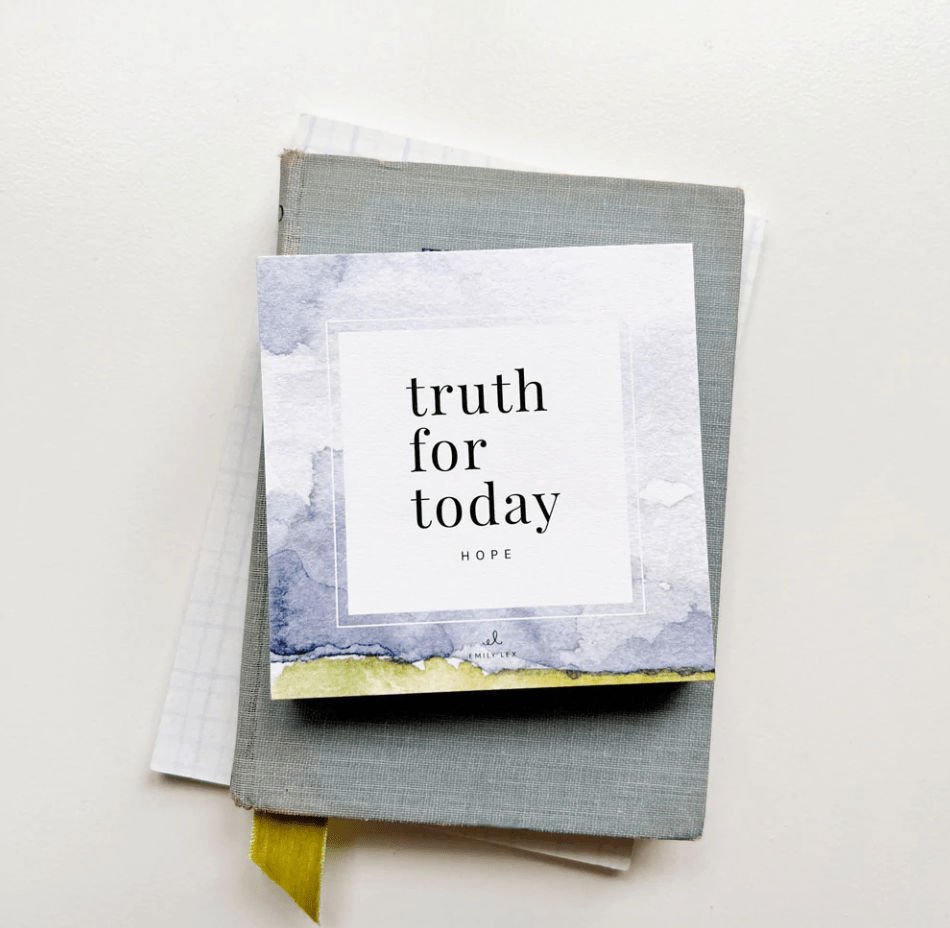 Emily Lex Print Books Truth For Today Hope Cards