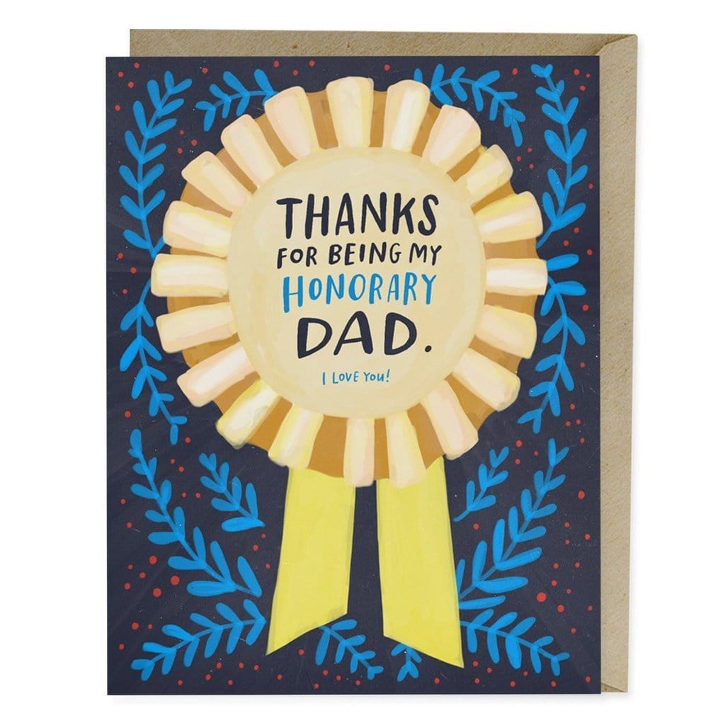 Emily McDowell Father's Day Card Honorary Dad Father's Day Card