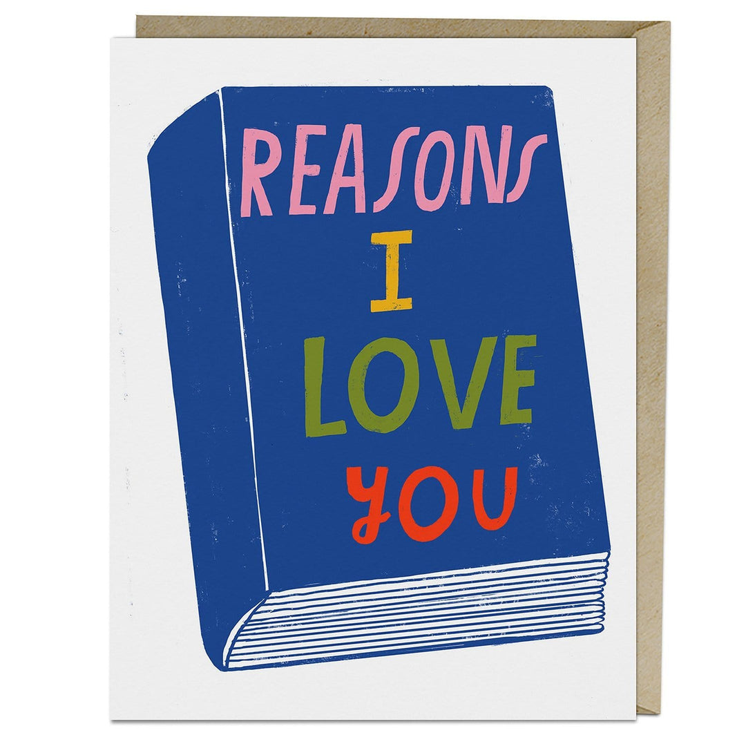 Emily McDowell Single Card Reasons I Love You Card