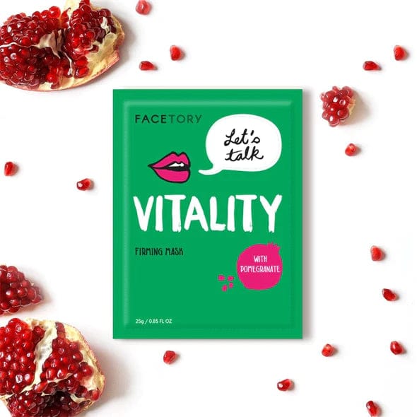 FaceTory Bath and Body Let's Talk Vitality Sheet Mask - Firming
