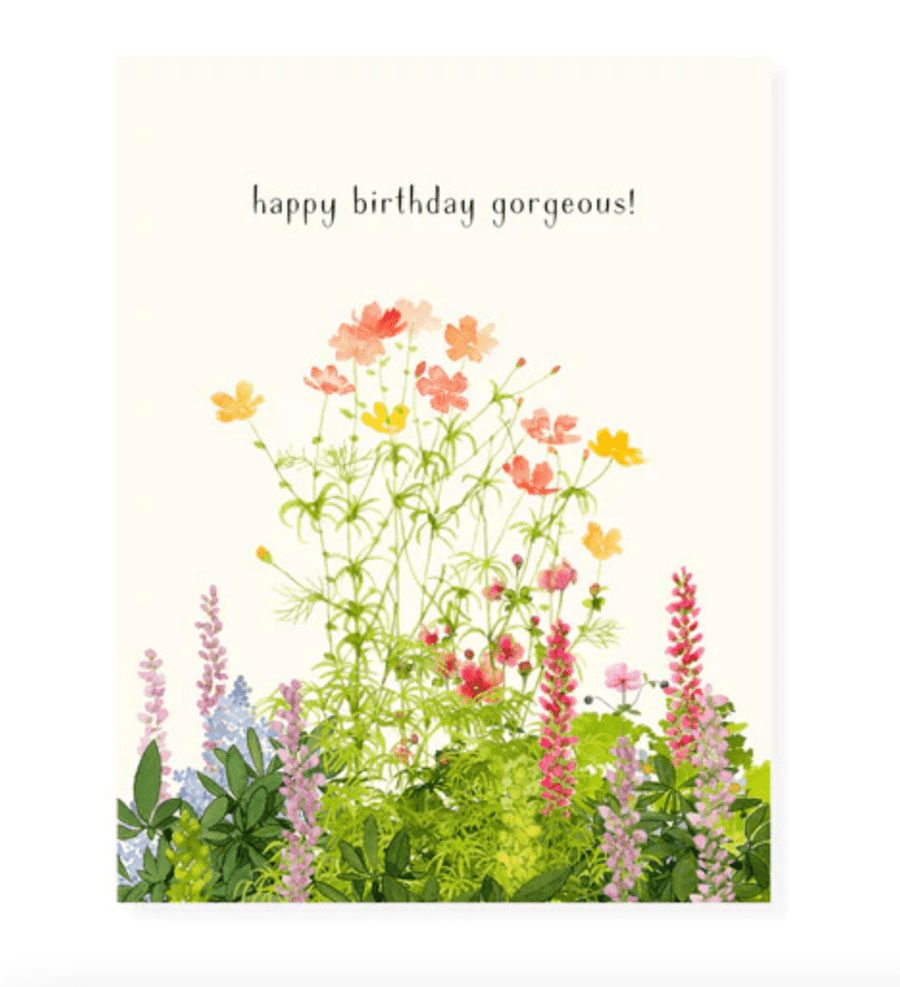 Felix Doolittle Card Birthday Blooms Card
