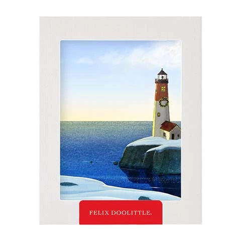 Felix Doolittle Card Boxed Set of 8 Coastal Christmas Card