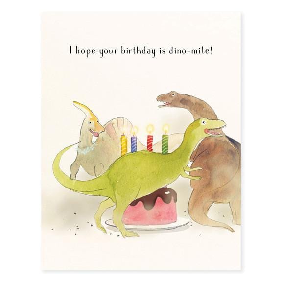 Felix Doolittle Card Dino-mite Birthday Card