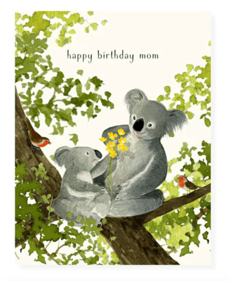 Felix Doolittle Card Mama Koala Birthday Card