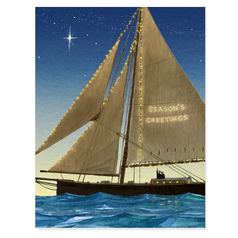 Felix Doolittle Card Single Card Seasoned Sailors Holiday Card