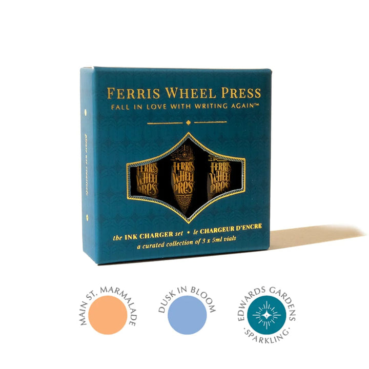 Ferris Wheel Press Pen Ink & Refills Ink Charger Set | The Twilight Garden Collection