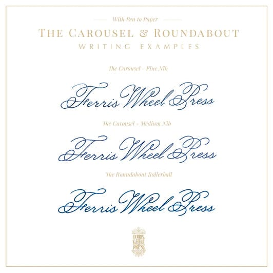 Ferris Wheel Press Pens The Roundabout Rollerball Pen - After Hours