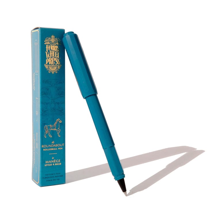 Ferris Wheel Press Pens The Roundabout Rollerball Pen - Tattler's Teal